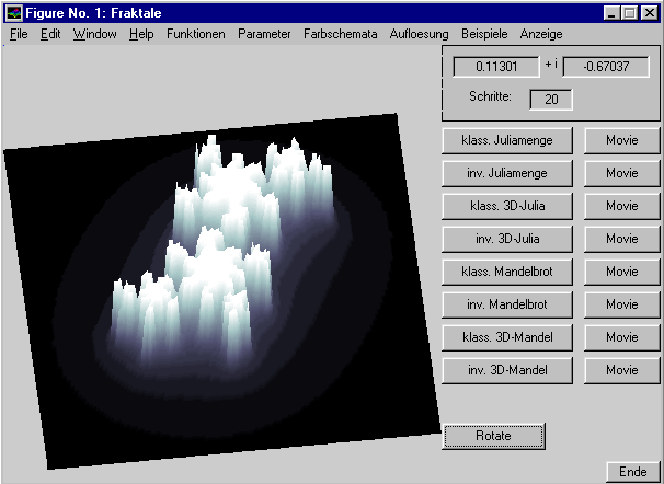 Oberfl&auml;che von Fractal 2.22