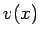 $\displaystyle v(x)$