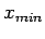 $ x_{min}$