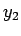 $\displaystyle y_2$