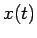 $\displaystyle x(t)$