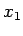 $\displaystyle x_{1}$