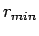 $ r_{min}$