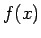 $ f(x)$