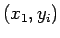 $ (x_1,y_i)$