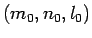 $ (m_0,n_0,l_0)$