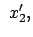$\displaystyle x'_2,$